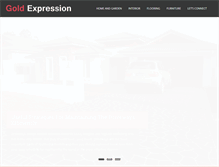 Tablet Screenshot of gold-expression.com